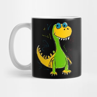 Crayon Dinosaur #3 Mug